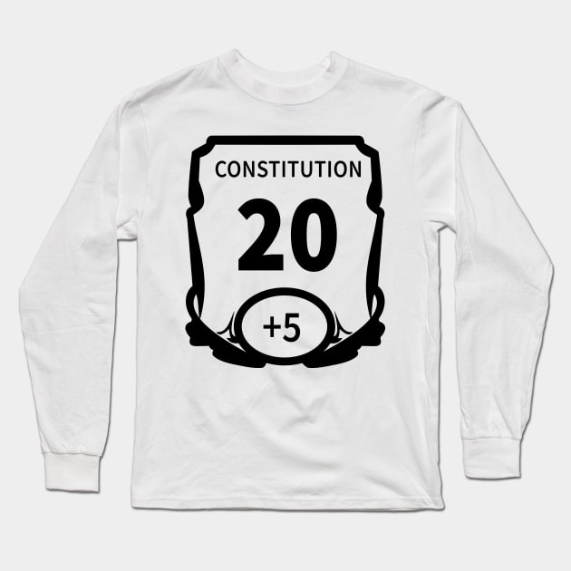 CONSTITUTION Long Sleeve T-Shirt by PrinceSnoozy